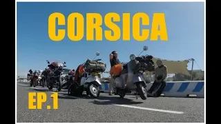 CORSICA IN VESPA ep.1 da Bastia a Bonifacio