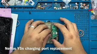 Neffos Y5s charging port replacement