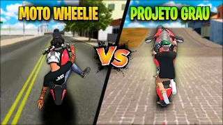 MOTO WHEELIE 3D OU PROJETO GRAU ? QUAL É MELHOR ? 🤷‍♂️