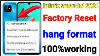 infinix smart hd 2021 factory reset // how to factory reset infinix smart hd 2021