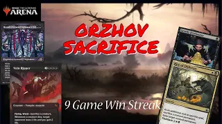 MTGA - Orzhov Sacrifice BIG 9 Game Win Streak