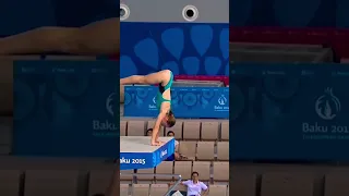 Krystsina Sheshka (BLR) Beautiful Women's Handstand Diving (10m Platform) - #shorts