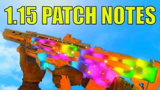 *NEW* COD BO4 1.15 UPDATE PATCH NOTES! - Player Collision, League Play + MORE! (1.15 UPDATE COD BO4)