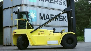 Hyster® empty container handler: demonstration