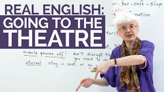 Learn English Vocabulary: Going to the theatre