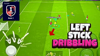 [Left Stick] Full Dribbling Tutorial in eFootball 2024 Mobile!