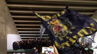 Pre Partita Coro Curva B :"SARÒ CON TE"