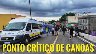 TODOS PELO RIO GRANDE DO SUL! HOJE 18 DE MAIO EM CANOAS NO BAIRR0 MATIAS VELHO, MOMENTOS CRÍTICOS