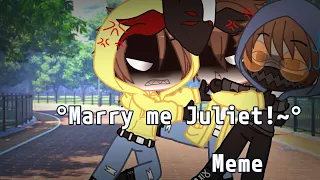 °Marry me Juliet~° Meme || Masky x Toby x Hoodie💖✨