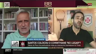 Sormani diz que Corinthians não tem camisa na libertadores, e os compara com o são Caetano