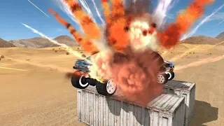 High Speed Crazy Jumps/Crashes BeamNG Drive Compilation #5 (Car Shredding Experiment)