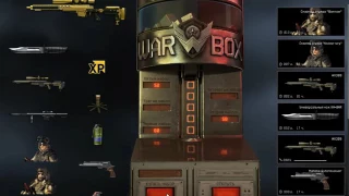 Warface выбил Золотой AX-308 ))