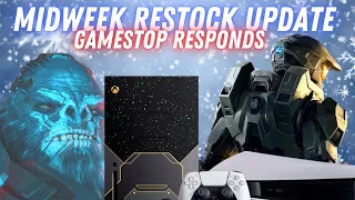 GAMESTOP RESPONDS TO HALO XBOX RESTOCK QUESTIONS | Switch and Ps5 Restock Updates | 1VideoGameDude