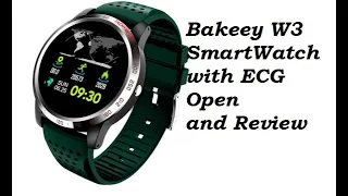 Bakeey W3 ECG SmartWatch open and review