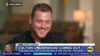 Former 'Bachelor' Colton Underwood comes out as gay on 'Good Morning America'