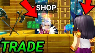 How to Get Rich Using MVP+ Trade Shop in Skyblock! - Blockman Go