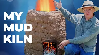 Make a Pottery Kiln at Home for Free - Primitive Convection Kiln in my Backyard