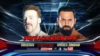 WWE Payback 2013 Special Kickoff (Pre-Show) - Sheamus vs Damien Sandow - WWE'13