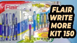 The Review of Flair Write More Kit 150 and its contents. | TheOddOut | OnlyOddOut