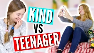 KIND VS TEENAGER // FRÜHER VS HEUTE | Julia Beautx