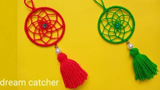 Diy Mini Dream Catcher/Dream Catcher Making At Home...