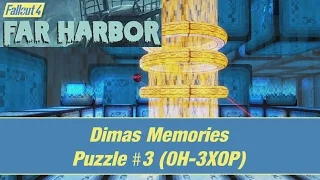 Fallout 4 | Dima's Memories | Puzzle #3 (0H-3X0P) | Far Harbor DLC