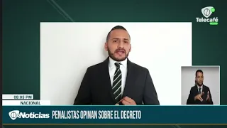 El prestigioso abogado penalista, Juan Pablo Alba Serna, analiza el decreto 546 del 2020.