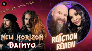 Metal couple REACTS and REVIEWS - New Horizon - "Daimyo" - Official Performance/Lyric Video