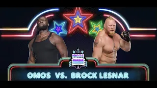 WWE 2K23 ONLINE UNIVERSE WRESTLEMANIA NIGHT 2 OMOS VS BROCK LESNAR