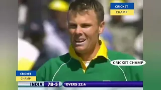 India Vs South Africa 2005 Odi Match Highlights | Thriller Match😱🔥 #cricket