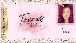 Taurus - Things Are About To Speed Up Let It In!| April 2024 Tarot