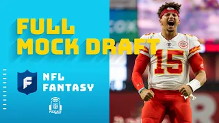 FULL Fantasy Mock Draft! | NFL Fantasy Football