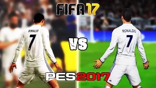 FIFA 17 vs. PES 17: Celebrations