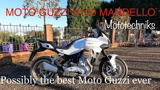 2023 Moto Guzzi V100 Mandello - A real world first ride - Mototechniks of Stowmarket