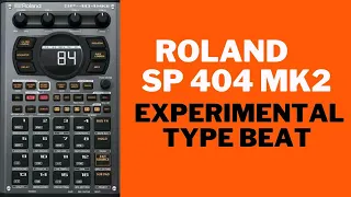 Roland SP 404 MK2 - 2024 Experimental Type Beats w/ a Cymatics sample