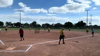 Pompano Beach Senior Softball (Y2 S1)(gm 1 final)(#4 Bro @#3 Mark)