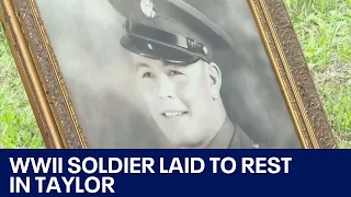 Taylor WWII soldier returns home 80 years | FOX 7 Austin