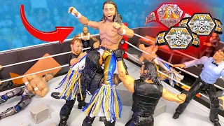 The Shield vs The Elite Hardcore Action Figure Match! Winners Take All!