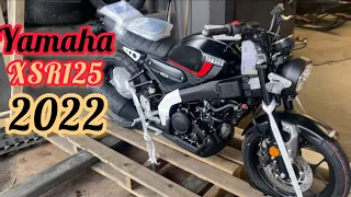 YAMAHA XSR125 2022 ⁉️ Yamaha cafe racer unboxing 😍🤩