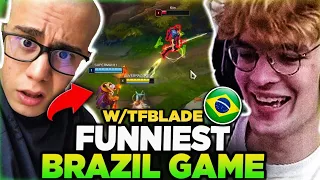 THE FUNNIEST BRAZIL GAME W/TFBLADE