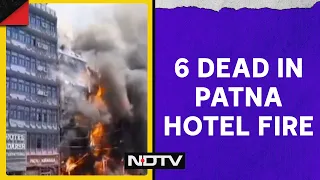 Patna Fire News | 6 Killed In Fire At Patna Hotel Near Railway Station, Over 30 Injured