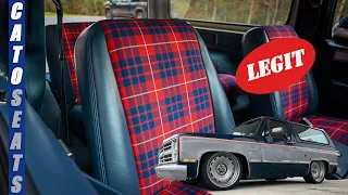 THE BLAZER GETS CUSTOM KILT PLAID INTERIOR. thanks, Cato.