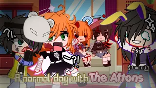 A normal day with the Afton Family - FNaF, Gacha Logi- Gacha Club