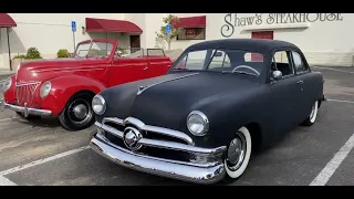 Lowering a 1950 Shoebox Ford || Easy DIY