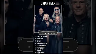 Uriah Heep MIX Best Songs #shorts ~ 1960s Music So Far ~ Top Pop, Prog Rock, Rock, Hard Rock Music