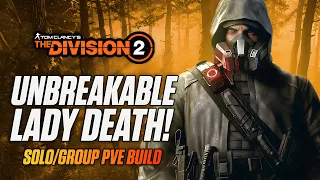 Lady Death Striker Run & Gun! Solo/Group PVE Build - Division 2 Build Guide - High Damage & Armor!