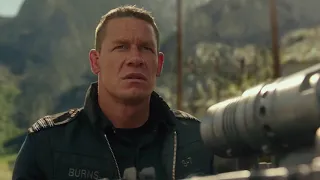 Bumblebee best opening scene - (bumblebee vs army and John Cena)