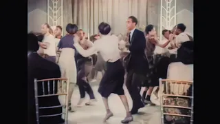 Whitey's Lindy Hoppers and Shorty George in Keep Punching (1939), lindy |4k, colorized with DeOldify