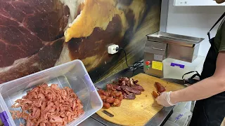 Полный цикл производства снэковой закуски - сыровяленое мясо!!!