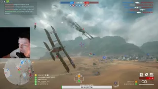 Battlefield 1 - Assault and attack plane - Sinai desert full round